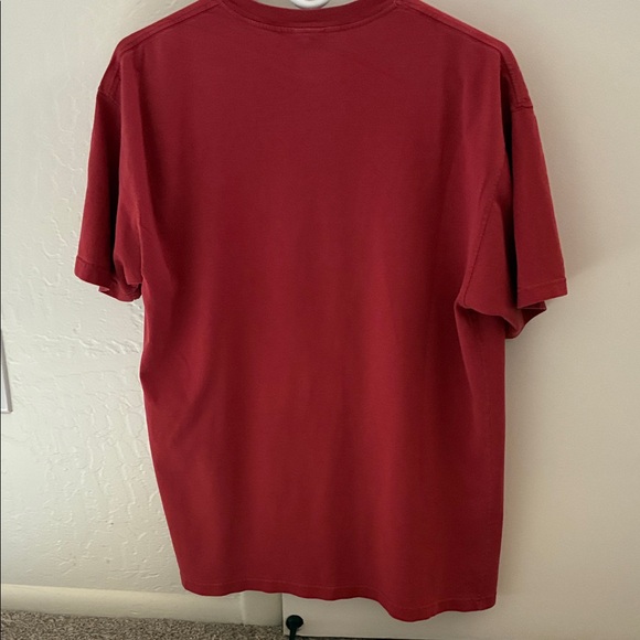 GAP Men's Short Sleeve Red Tee- Size Small - Picture 3 of 5